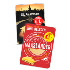 Maaslander of Old Amsterdam kaasplakken